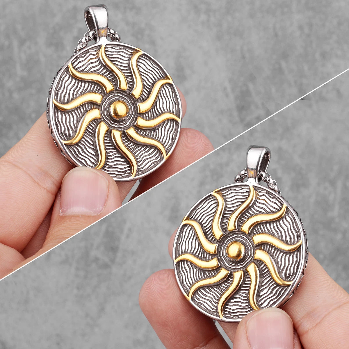 Apollo Solar Talisman Necklace