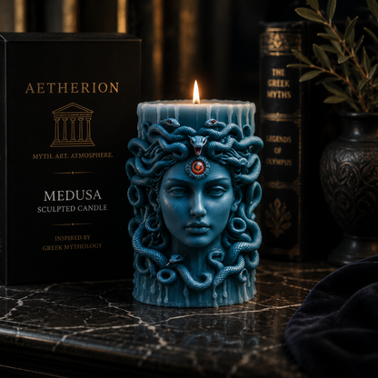 Medusa Temple Candle Mold