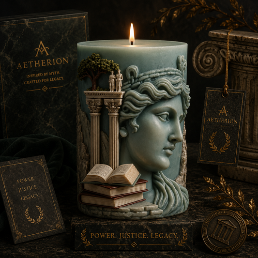 Greek Goddess Hera Relief Candle Mold