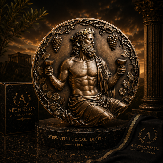 Dionysus Vintage Metal Wall Art