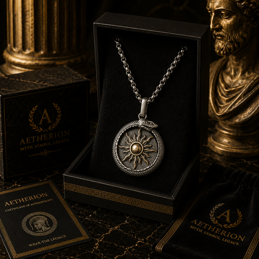 Rotating Apollo Sun Pendant