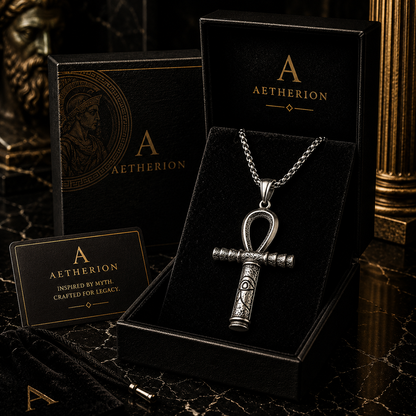 Eye of Ra & Ankh Pendant
