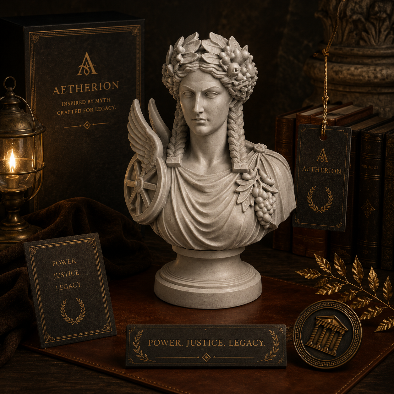Nemesis Greek Goddess Statue