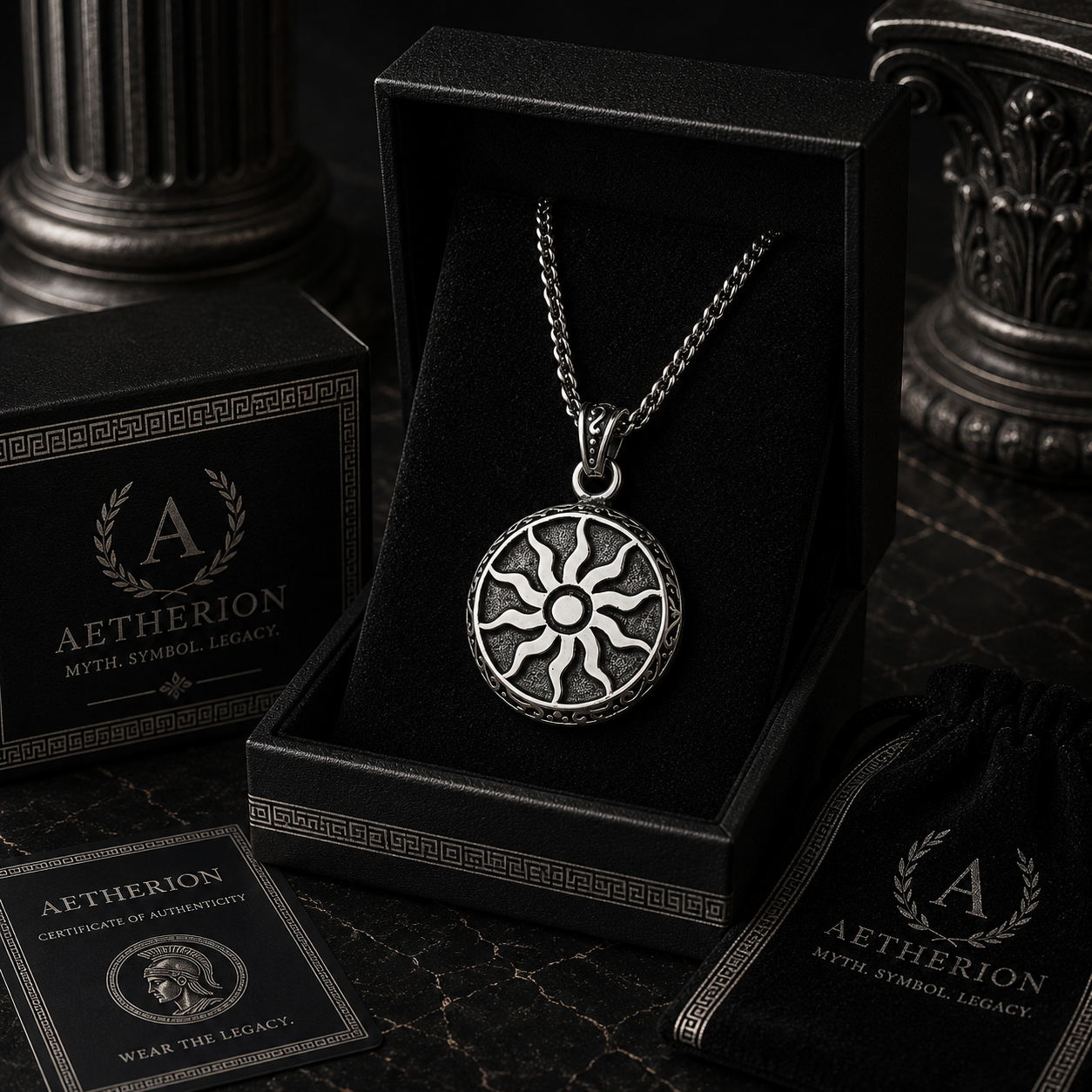Apollo Sun God Pendant