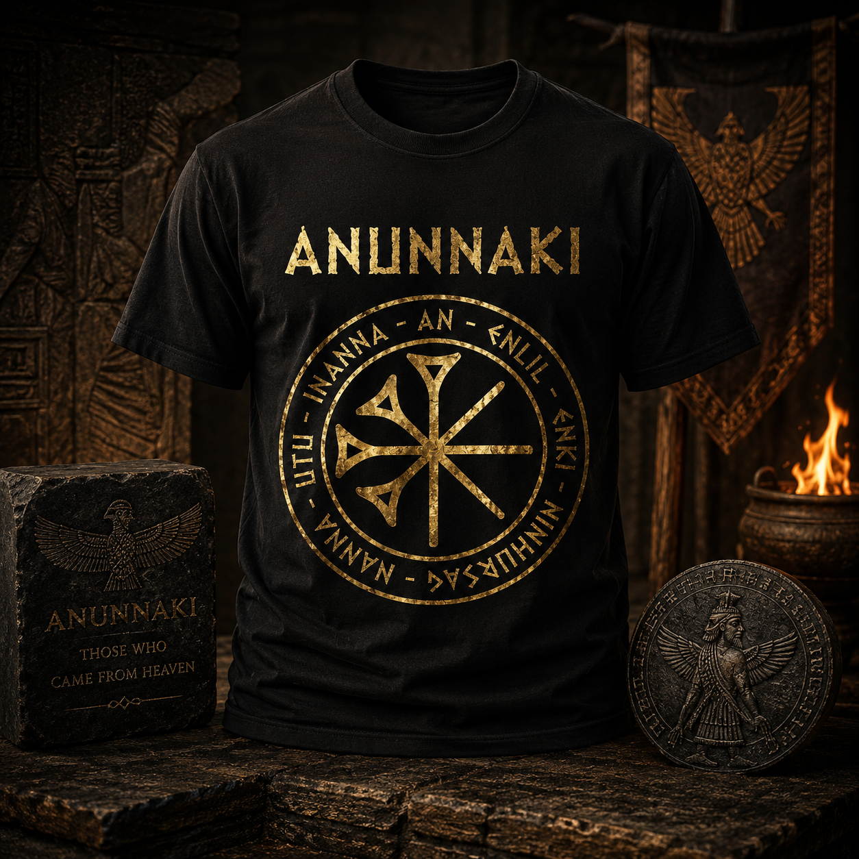Anunnaki Ancient Gods T-Shirt