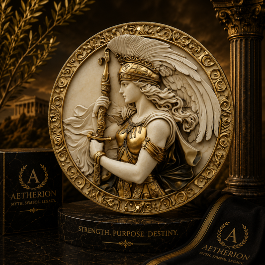Glam Style Athena Metal Wall Art