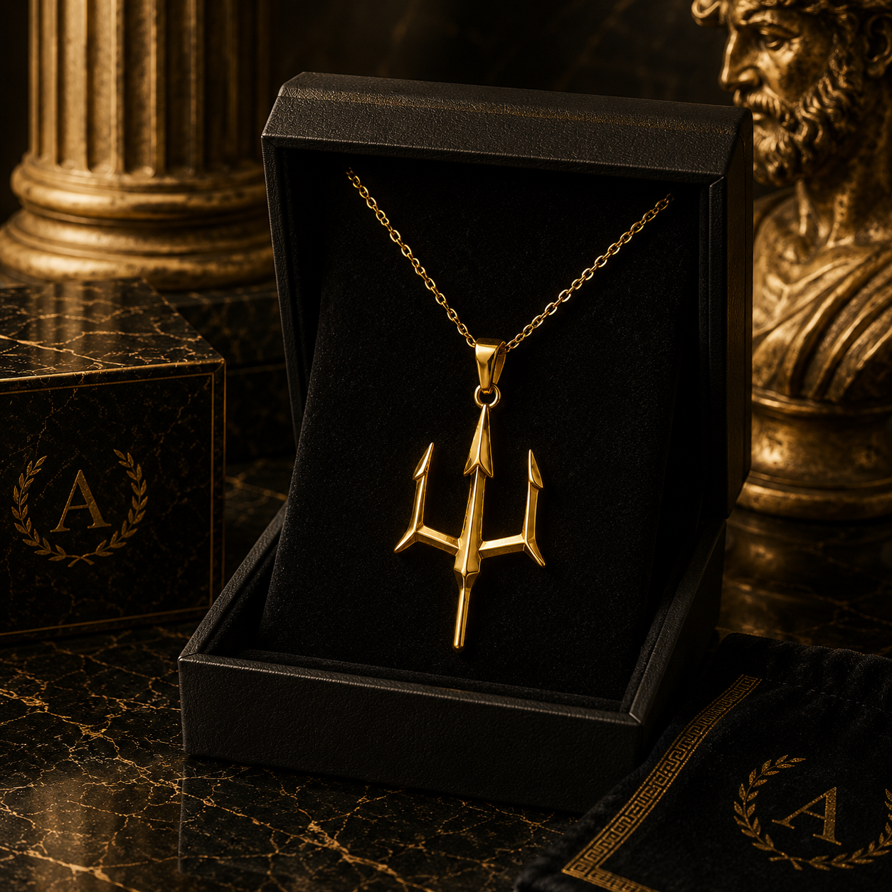 Poseidon Trident Pendant