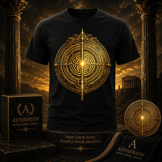 Labyrinth Symbol — Unisex O-Neck Short Sleeve T-Shirt
