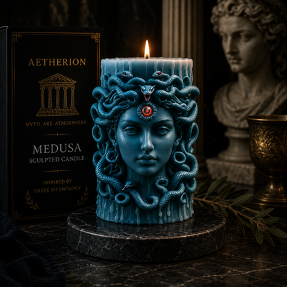 Medusa Temple Candle Mold