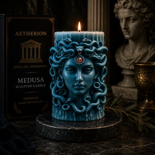 Medusa Temple Candle Mold