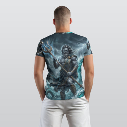 Poseidon — Lord of the Eternal Sea All-Over Print T-Shirt
