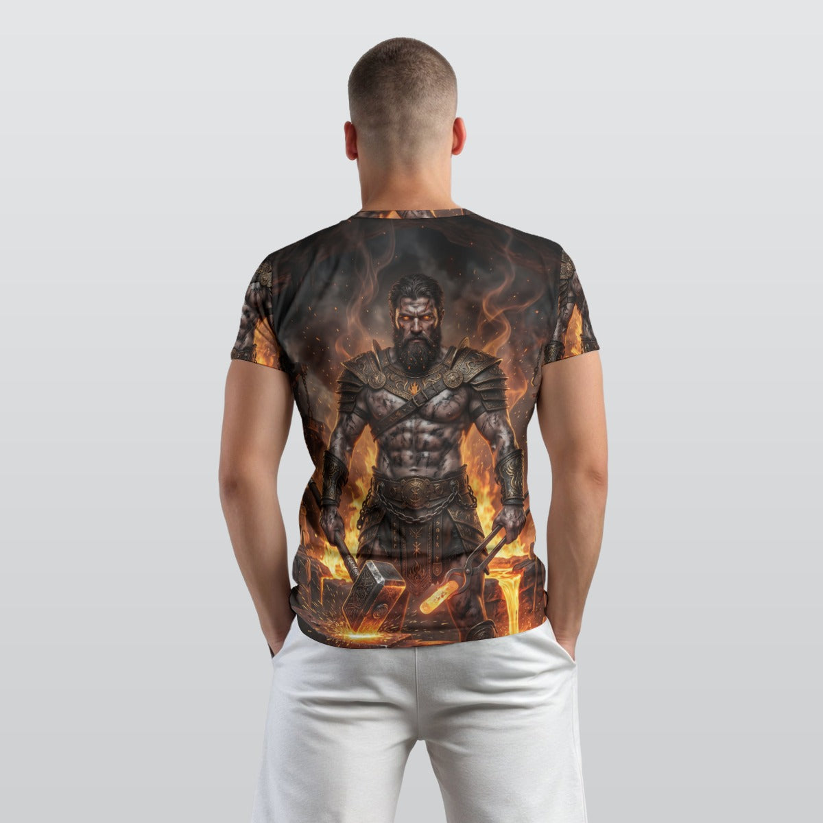 Hephaestus — Forge of the Gods All-Over Print T-Shirt