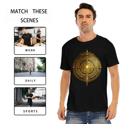 Labyrinth Symbol — Unisex O-Neck Short Sleeve T-Shirt