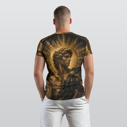 Apollo of the Eternal Dawn — Mythological Greek All-Over Print T-Shirt