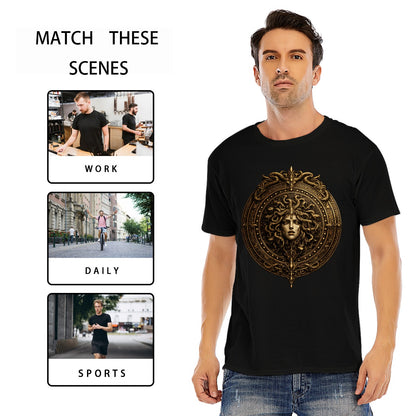 Shield of Medusa — Unisex O-Neck Short Sleeve T-Shirt