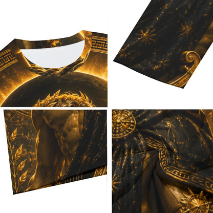 Apollo in the Golden Eclipse — All-Over Print Long Sleeve T-Shirt