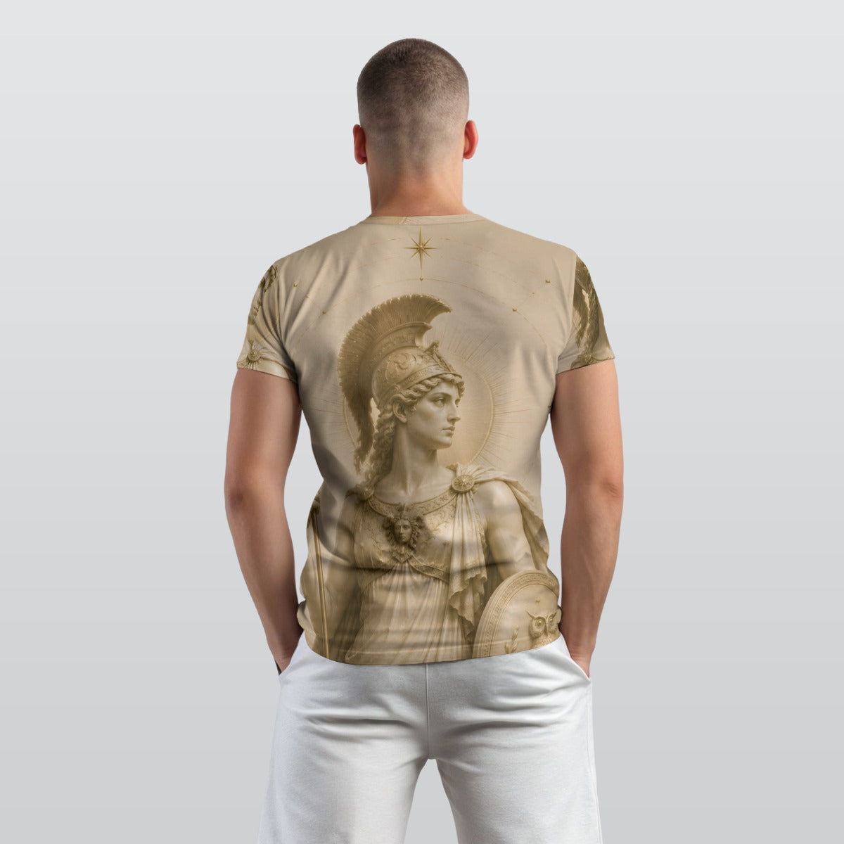 Goddess Athena All-Over Print Men’s O-Neck T-Shirt
