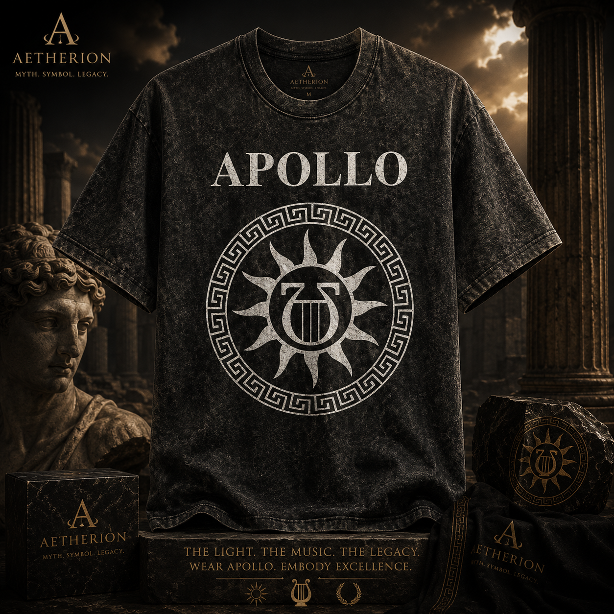 Apollo Greek God T-Shirt