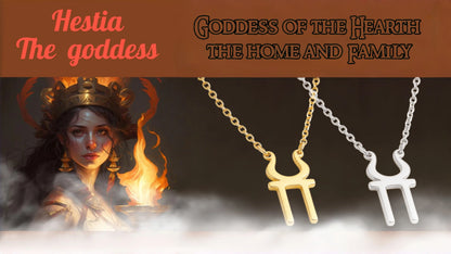 Hestia Sacred Hearth Necklace