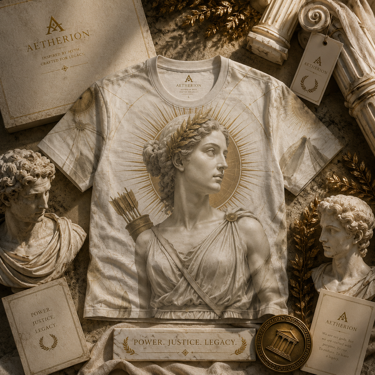Artemis All-Over Print Men’s O-Neck T-Shirt