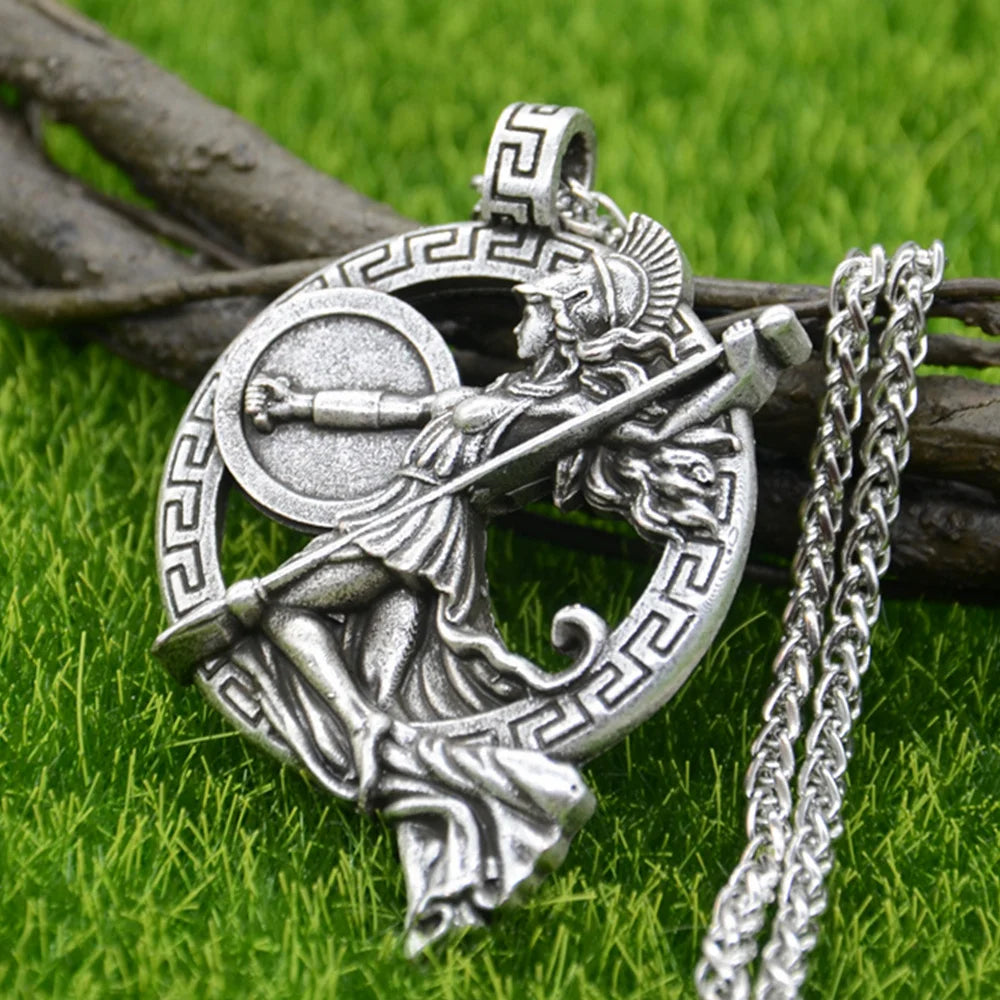 Athena Minerva Warrior Pendant