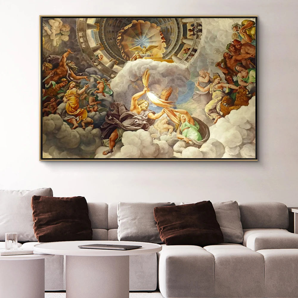 Olympus Canvas Wall Art