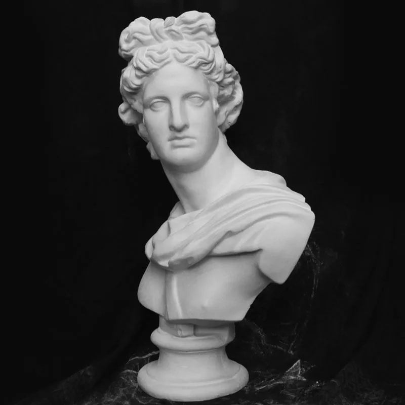 Apollo Adelos Bust Sculpture