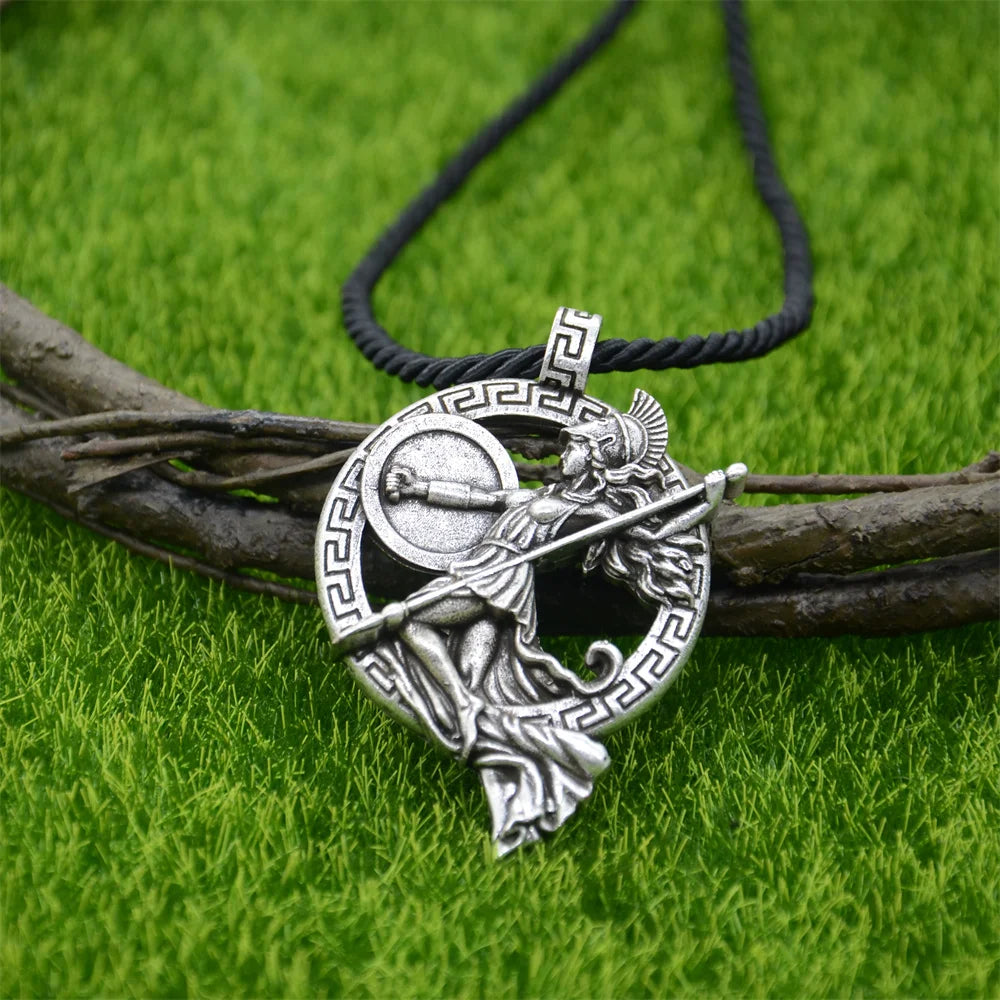 Athena Minerva Warrior Pendant