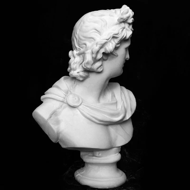 Apollo Adelos Bust Sculpture