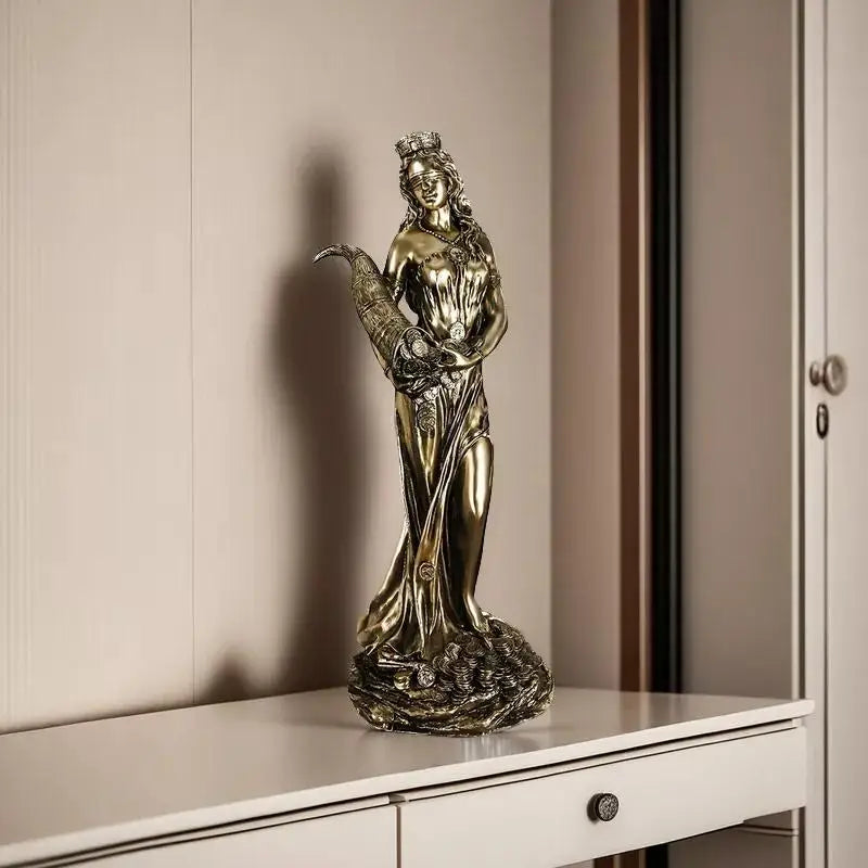 Tyche Goddess of Fortune Sculpture