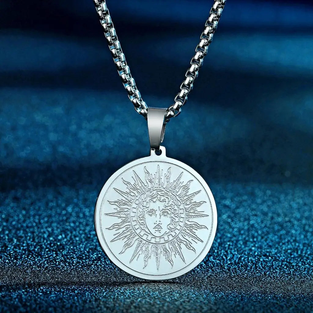 Helios Sun Amulet Pendant