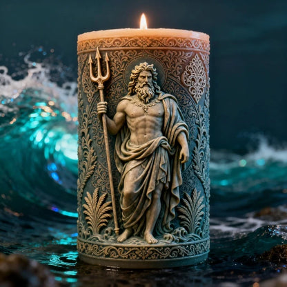 Poseidon Handheld Trident Silicone Mold