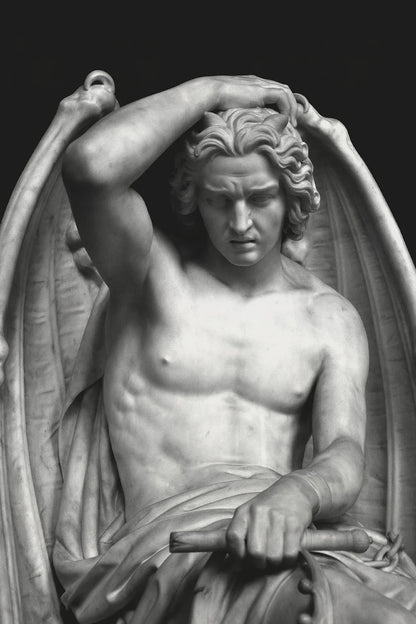 Greek Mythology Body Sculpture Poster