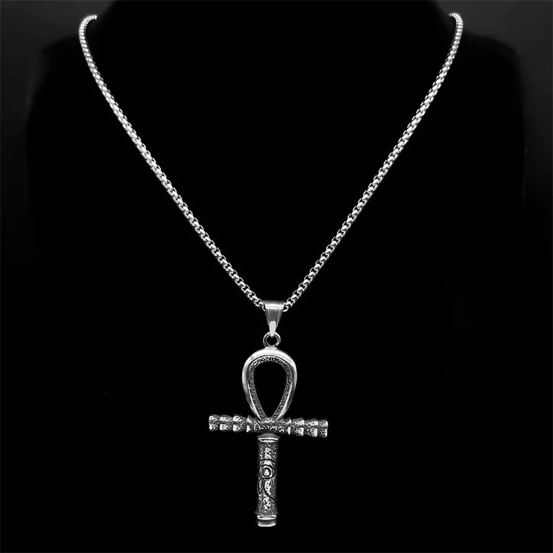 Eye of Ra & Ankh Pendant