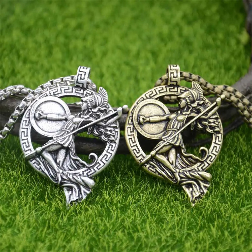 Athena Minerva Warrior Pendant