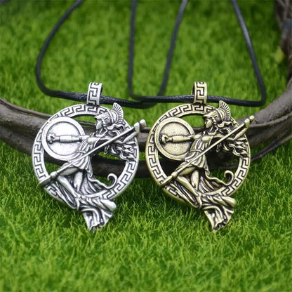 Athena Minerva Warrior Pendant