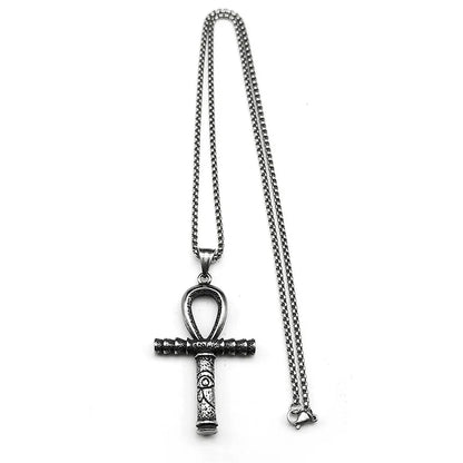 Eye of Ra & Ankh Pendant