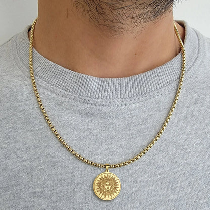 Helios Sun Amulet Pendant