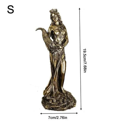 Tyche Goddess of Fortune Sculpture