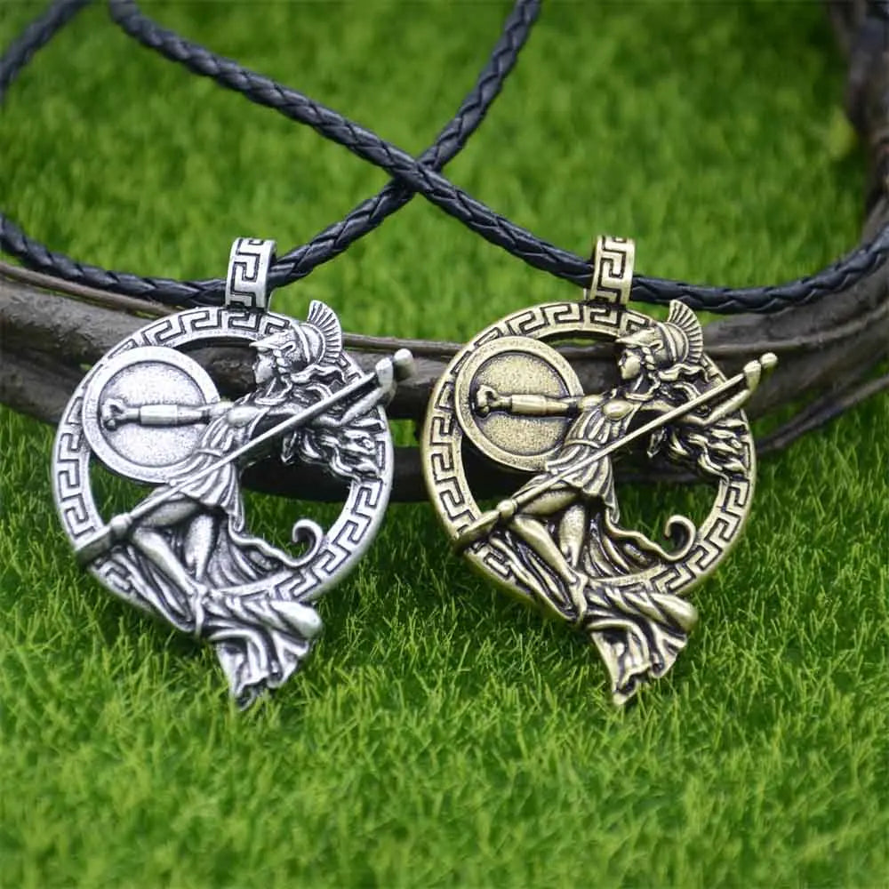 Athena Minerva Warrior Pendant
