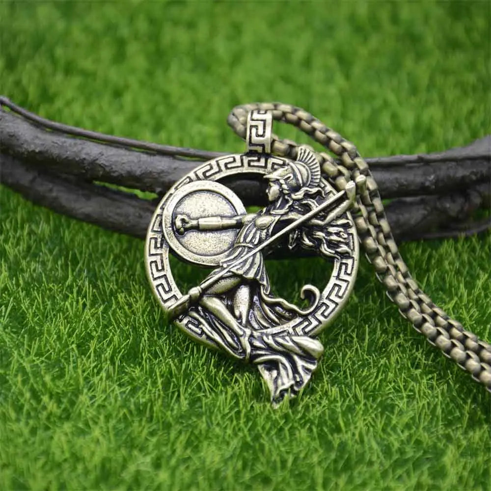 Athena Minerva Warrior Pendant