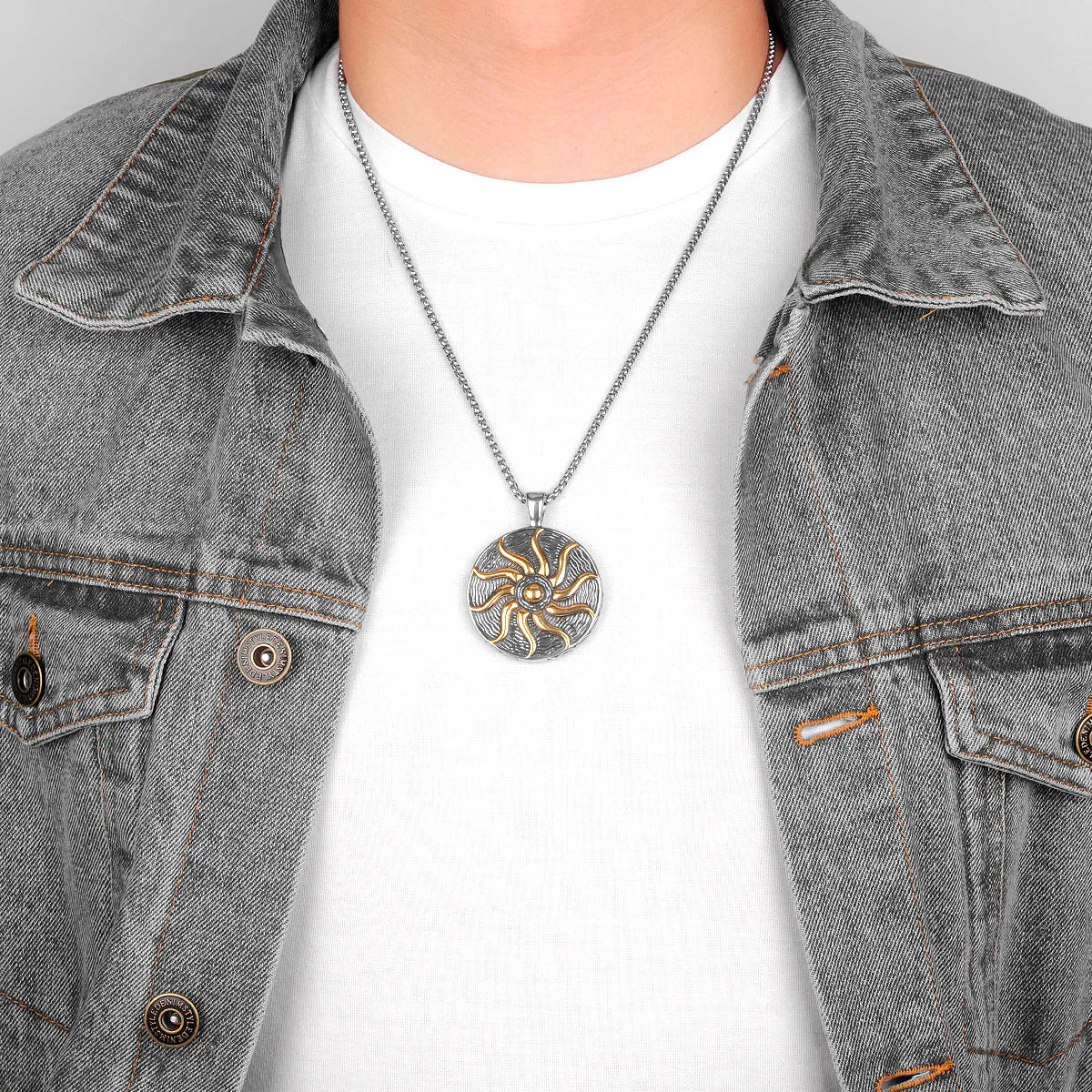 Apollo Solar Talisman Necklace