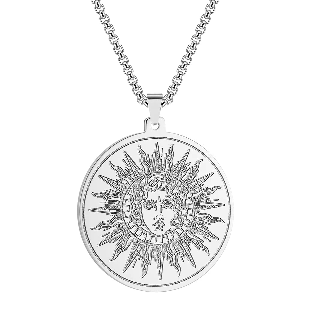 Helios Sun Amulet Pendant