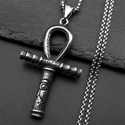 Eye of Ra & Ankh Pendant