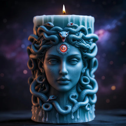 Medusa Temple Candle Mold