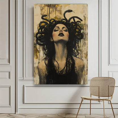 Medusa Mythology Canvas Wall Art