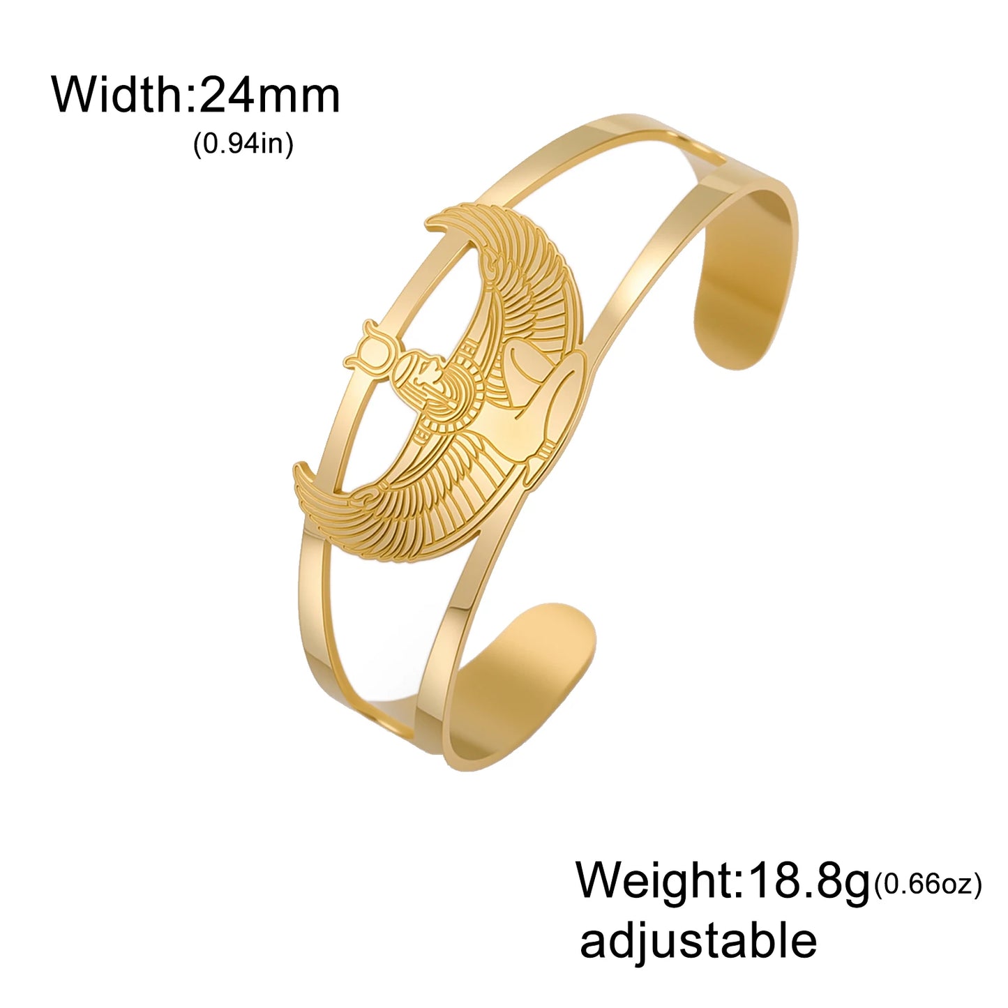 Nekhbet Sacred Vulture Bracelet
