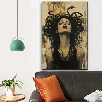 Medusa Mythology Canvas Wall Art