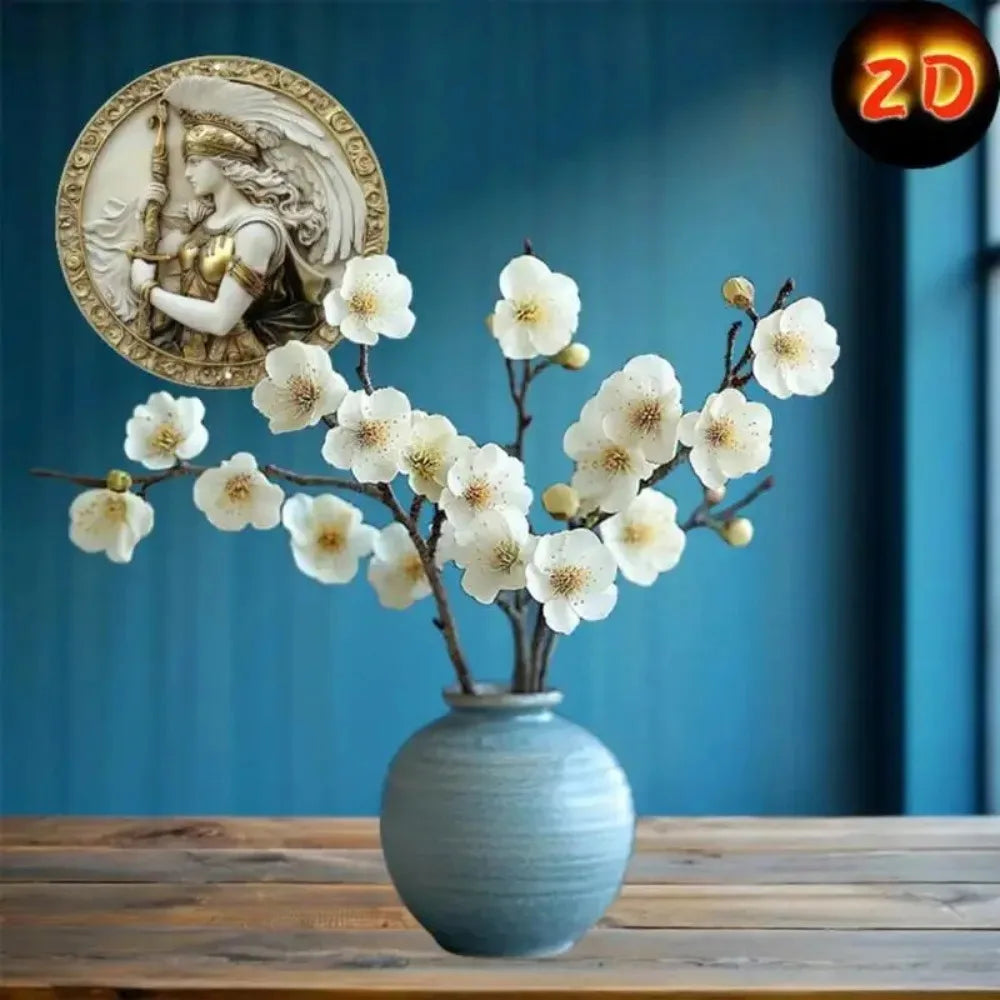 Glam Style Athena Metal Wall Art