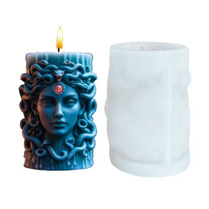 Medusa Temple Candle Mold